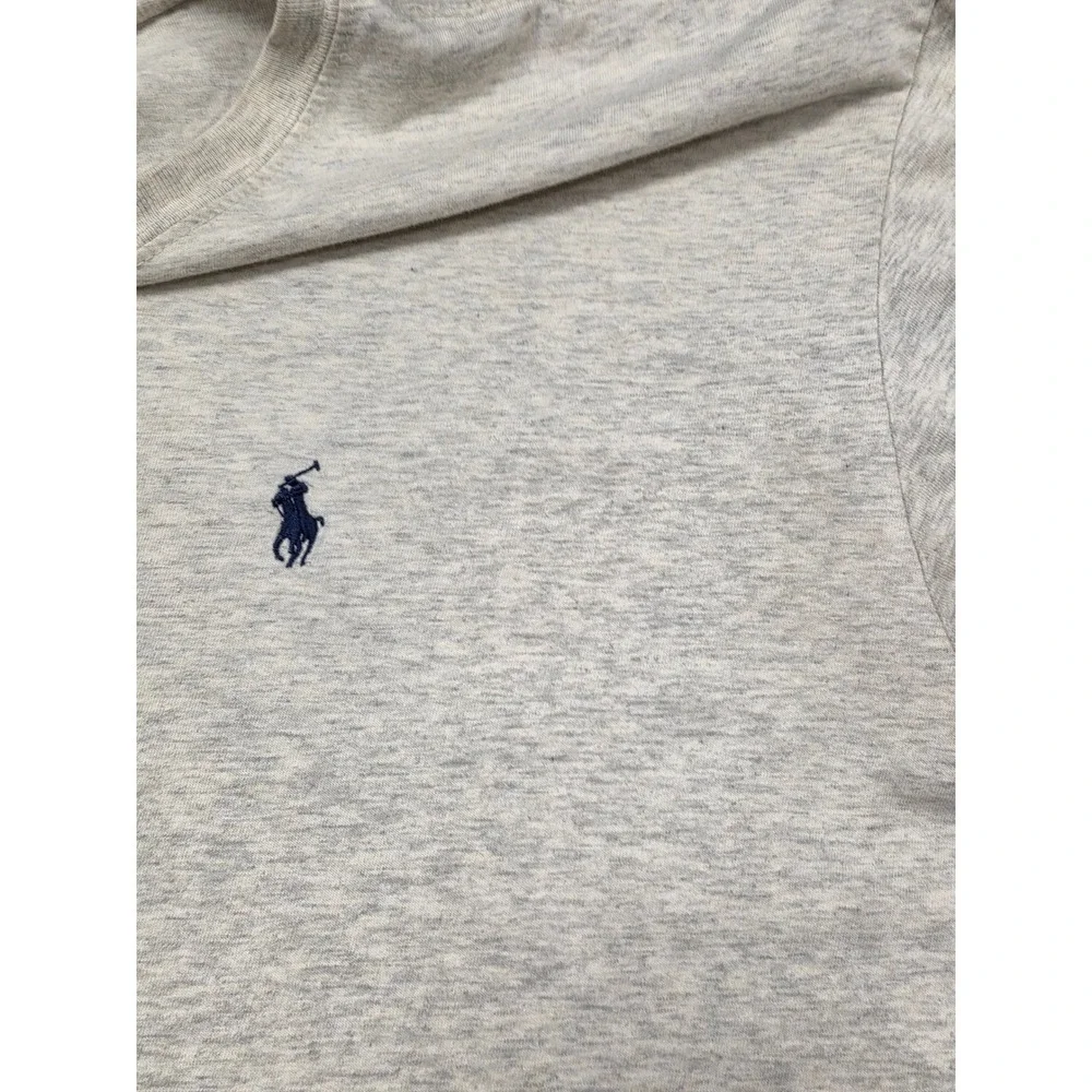 Polo Ralph Lauren Mens XXL Heather‎ Grey Short Sleeve Cotton Pony Logo T-Shirt